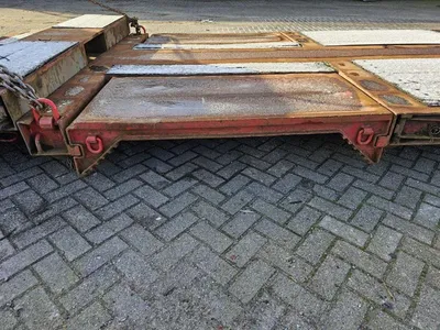Scheuerle STBV 4544 ABFP Dieplader 1993 – 4 Assen – 22.7 Ton Laadvermogen – Luchtvering – Trommelremmen- 2 meter uischuifbaar — photo 13 of 20