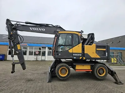 Volvo EW160E Mobiele Graafmachine 16 Ton Wheeled Excavator — photo 2 of 20