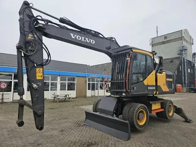 Volvo EW160E Mobiele Graafmachine 16 Ton Wheeled Excavator — photo 12 of 20