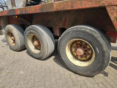 Doll 20T Crane Oplegger 1991 – 3 Assen – 25 Ton Laadvermogen – Luchtvering – Trommelremmen – Kraan Trailer — photo 18 of 20