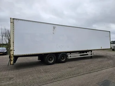 Fruehauf DISC Gesloten Oplegger 2005 – 2 Assen – BPW – Trommelremmen – Luchtvering – Box Trailer — photo 4 of 15
