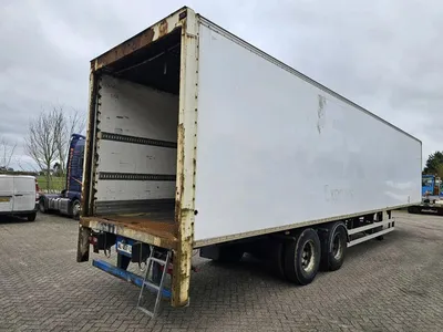 Fruehauf DISC Gesloten Oplegger 2005 – 2 Assen – BPW – Trommelremmen – Luchtvering – Box Trailer — photo 5 of 15