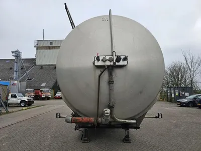 Magyar RVS Tankoplegger – 3 Assen – Luchtvering – Tank Trailer – Stainless Steel — photo 11 of 15