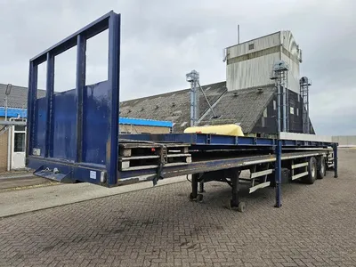 Deckers 3 Platte oplegger - 2 assen - BPW - Trommelremmen - Luchtvering — photo 1 of 20