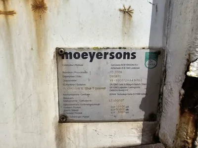 Moeyersons Gesloten Oplegger 2009 - 3x stuuras - Mercedes assen - Schijfremmen - Luchtvering - Dhollandia Laadklep - Boxtrailer — photo 9 of 20