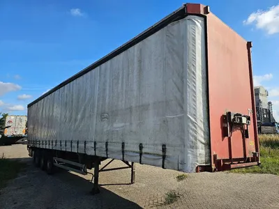 Pacton 3-assige zeilentrailer - SAF assen - Trommelremmen - Luchtvering - 39 Ton - 2013 — photo 3 of 20