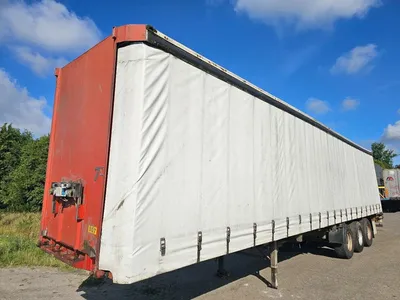 Pacton 3-assige zeilentrailer - SAF assen - Trommelremmen - Luchtvering - 39 Ton - 2013 — photo 1 of 20