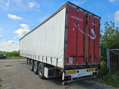 Pacton 3-assige zeilentrailer - SAF assen - Trommelremmen - Luchtvering - 39 Ton - 2013 — photo 6 of 20