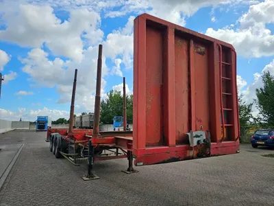 Robuste Kaiser S3803V2C hout oplegger - 3 assen - SAF - Trommelremmen - Luchtvering -13.8 meter - 34 Ton — photo 3 of 20