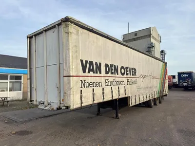 Netam-Fruehauf Schuifzeil Oplegger – ONCZ 36-324 A – 3 Assen –BPW - Trommelremmen Luchtvering — photo 1 of 20
