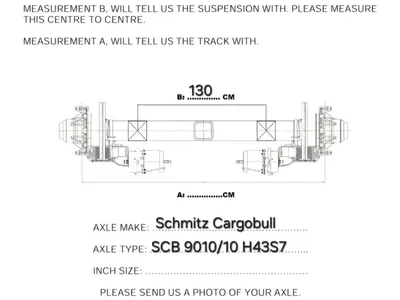 Schmitz Cargobull SCB 9010 As – Trailer As – Schijfremmen – 9 Ton – Oplegger — photo 10 of 10