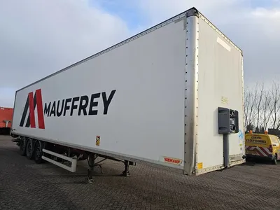 Fruehauf Gesloten Oplegger – FST4 – 3 Assen – Laadklep – Box Trailer - Schijfremmen - Luchtvering - Liftas - 2013 — photo 3 of 18