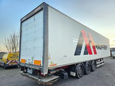 Fruehauf Gesloten Oplegger – TX34 – 3 Assen – Laadklep – Box Trailer - Schijfremmen - Luchtvering - Liftas - Reserve band 2010 — photo 5 of 20