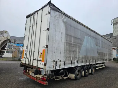 Fruehauf TX34 3-assige zeilen oplegger - SMB assen - Schijfremmen - Luchtvering - 34 Ton — photo 5 of 19