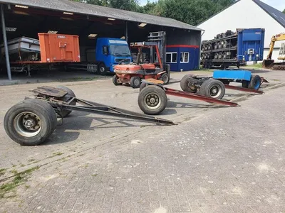 Ackermann 100cm Hoog Dolly Aanhanger 2020 – 1 As - 445/45 R19.5 banden – Goede staat – Export — photo 9 of 10