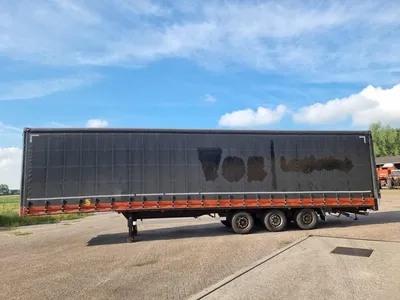 Van Hool 3-assige Schuifzeiltrailer - SAF - Schijfremmen - Luchtvering - 445/45 R19.5 - 39 Ton - Mega — photo 8 of 17
