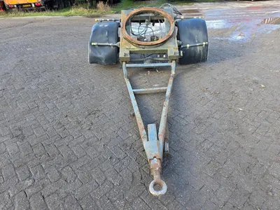 Nooteboom 235 Dolly met Draaikrans – 1 As – 235/75 R17.5 – Goede staat – Export — photo 2 of 13