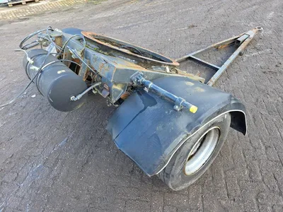 Nooteboom 235 Dolly met Draaikrans – 1 As – 235/75 R17.5 – Goede staat – Export — photo 5 of 13