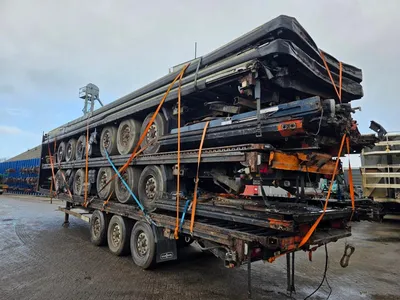 Van Hool 3B2011 - BPW - DISC Stapel van 5 3-assige schuifzeiltrailers - Luchtvering - Schijfremmen - 39 Ton - 2007 - Klaar voor Export — photo 7 of 17