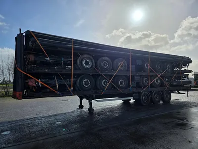 Van Hool 3B2011 - BPW - DISC Stapel van 5 3-assige schuifzeiltrailers - Luchtvering - Schijfremmen - 39 Ton - 2004 - Klaar voor Export — photo 8 of 15