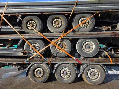 Van Hool 3B2011 - BPW - DISC Stapel van 5 3-assige schuifzeiltrailers - Luchtvering - Schijfremmen - 39 Ton - 2004 - Klaar voor Export — photo 14 of 15
