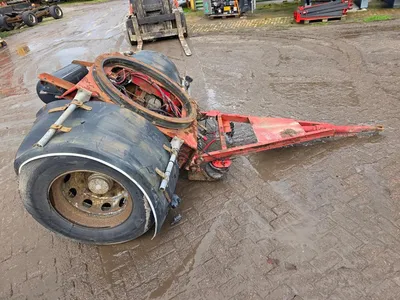 Nooteboom 275/80 R22.5 Dolly met Draaikrans – 1 As – Luchtvering – Goede staat – Export — photo 4 of 15