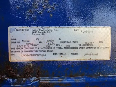 Evans Trailers Wide Spread Oplegger – 2 Assen – 8 Wielen – Trommelremmen – Bladvering — photo 9 of 20