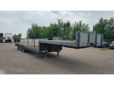 Broshuis E2190/27 Dieplader – 6.5 Meter Uitschuifbaar – 3 Assen SAF – Luchtvering - Trommelremmen — photo 3 of 20