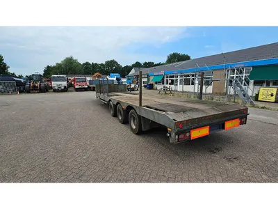 Broshuis E2190/27 Dieplader – 6.5 Meter Uitschuifbaar – 3 Assen SAF – Luchtvering - Trommelremmen — photo 7 of 20