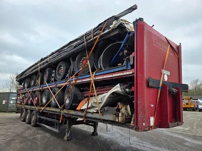 Kögel BPW - SAF- SMB - DISC Stapel van 5 3-assige schuifzeiltrailers - Luchtvering - Schijfremmen - 32 Ton - Klaar voor Export - 2005 — photo 3 of 19