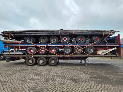 Kögel BPW - SAF- SMB - DISC Stapel van 5 3-assige schuifzeiltrailers - Luchtvering - Schijfremmen - 32 Ton - Klaar voor Export - 2005 — photo 4 of 19