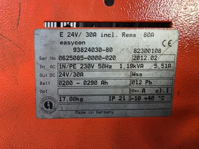 Linde. 16 - Toyota 24V 30A battery Palletwagen 1600KG - Toyota 24V 30A accu -Handpallettruck - 2012 — photo 16 of 17