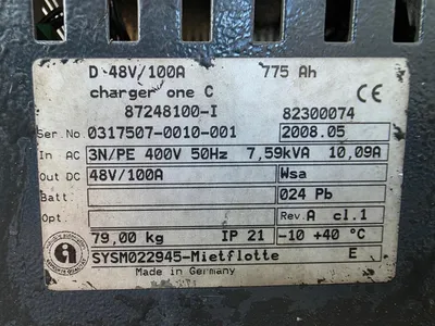 Willen Brock 48V 100A Battery charger 48V 100A Acculader — photo 7 of 10