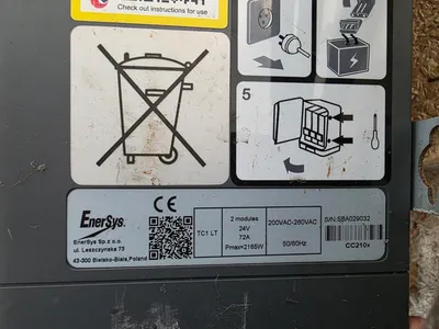 Hawker LifeTech EK48 Heftruck Batterijlader EnerSys — photo 5 of 8