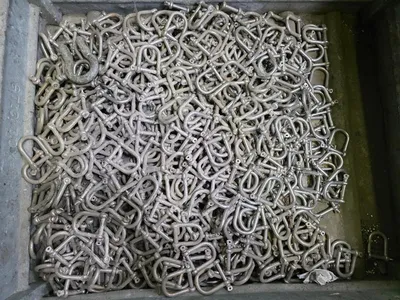 D-shackles Shackles Partij D-Sluitingen / Harpsluitingen – Verzinkt Staal – Diverse Maten – Bulk – Export — photo 2 of 3