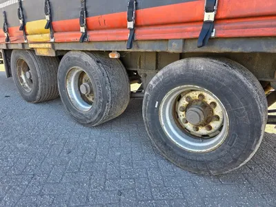 Van Hool 3-assige Schuifzeiltrailer - BPW - Trommelremmen - Luchtvering - 445/45 R19.5 - 39 Ton - 2007 - Export — photo 15 of 16