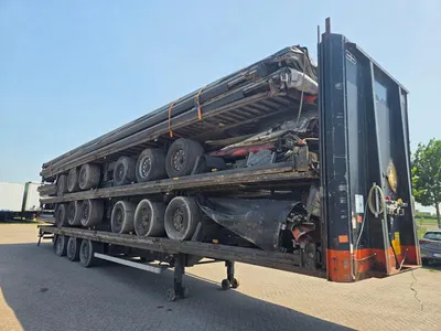 Van Hool 3B2011 - BPW - DISC Stapel van 5 3-assige schuifzeiltrailers - Luchtvering - Schijfremmen - 39 Ton - 2007 — photo 3 of 20