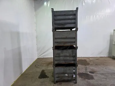 Unbranded Steel Stacking Bins Stalen Stapelbakken – Opslagbakken – Industrieel – Stapelbaar – Magazijn -2019 - 100 stuks op voorraad — photo 3 of 7