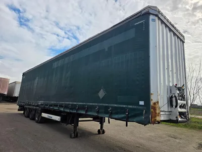 Krone SD 3-assige zeilentrailer - BPW - Schijfremmen - Luchtvering - reserve band - 39 Ton — photo 3 of 20