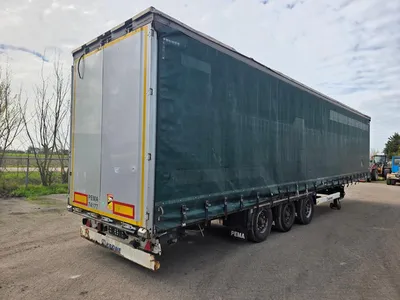 Krone SD 3-assige zeilentrailer - BPW - Schijfremmen - Luchtvering - reserve band - 39 Ton — photo 5 of 20