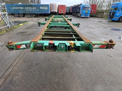 Renders BPW Containerchassis 2003 – 3 Assen – 29 Ton Laadvermogen – Trommelremmen – Luchtvering — photo 2 of 13