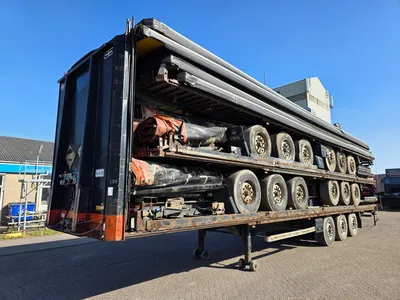 Van Hool 3B2011 - BPW - DISC Stapel van 5 Van Hool 3-assige schuifzeiltrailers - BPW assen - Luchtvering - Schijfremmen - Klaar voor Export - 2007 — photo 1 of 18