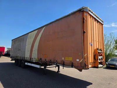 Krone 3-assige zeiler trailer - BPW assen - Schijfremmen - Luchtvering - 2008 — photo 3 of 18