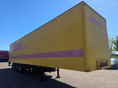 Pacton 3-assige box trailer - BPW - Trommelremmen - Luchtvering - Gereedschapskist - 39 Ton - 2x Reserve band — photo 3 of 20