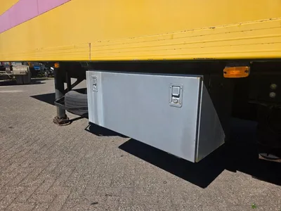 Pacton 3-assige box trailer - BPW - Trommelremmen - Luchtvering - Gereedschapskist - 39 Ton - 2x Reserve band — photo 19 of 20