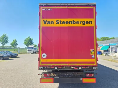 Kögel 3-assige zeilen oplegger - Mercedes assen - Schijfremmen - Luchtvering - Reserve wiel - 42 Ton - 2017 - Coil — photo 6 of 20