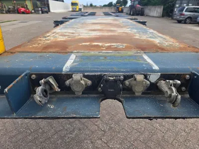 Nooteboom container chassis - 3 ROR assen - Trommelremmen - Luchtvering - Lift as - Twistlock - Reserve band - 40ft HC - 30 ft - 20 ft - 10ft — photo 10 of 15