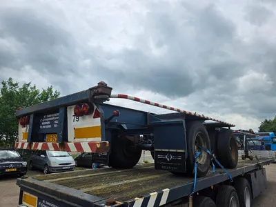 Netam 2-assige Containerchassis - BPW assen - Trommelremmen - Bladvering - Dubbele banden - 40 FT HC — photo 4 of 16