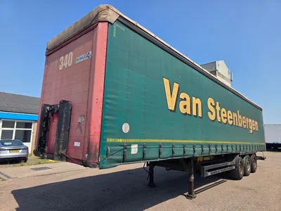 Kögel 3-assige zeilen oplegger - Mercedes assen - Schijfremmen - Luchtvering - 39 Ton - Coil — photo 1 of 20