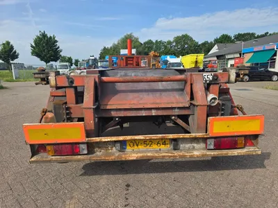 Pacton 3139 DS 3 assige containerchassis - ROR assen - Trommelremmen - Bladvering - Twistlock - 30 FT — photo 5 of 18